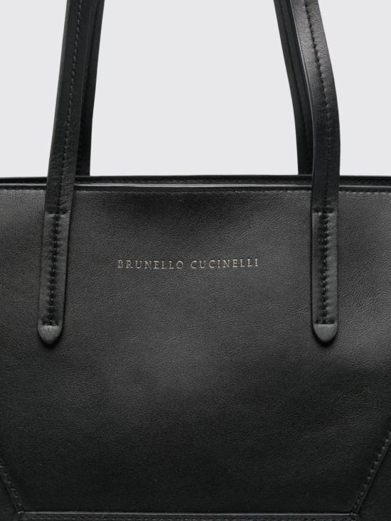 26SS 브루넬로 쿠치넬리 토트백 MBXAD2573 C101 Black - BRUNELLO CUCINELLI