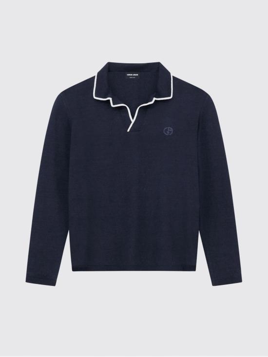 26SS 조르지오 아르마니 스웨터 GM003140AF24710 FB010 Blue