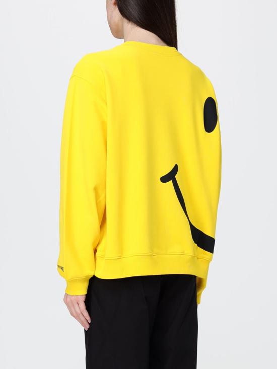 26SS 모스키노 스웨터 17090528 1027 Yellow - MOSCHINO