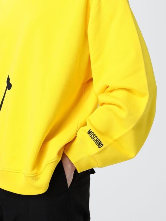 26SS 모스키노 스웨터 17090528 1027 Yellow - MOSCHINO