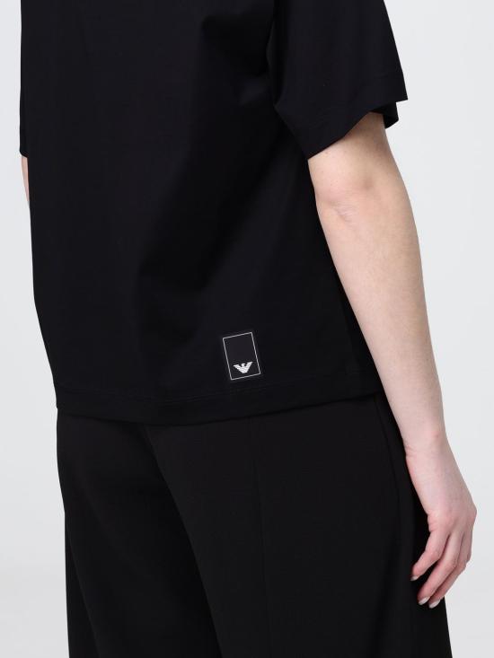 26SS 엠포리오 아르마니 반팔 티셔츠 EW003867AF10003 UC001 Black - EMPORIO ARMANI