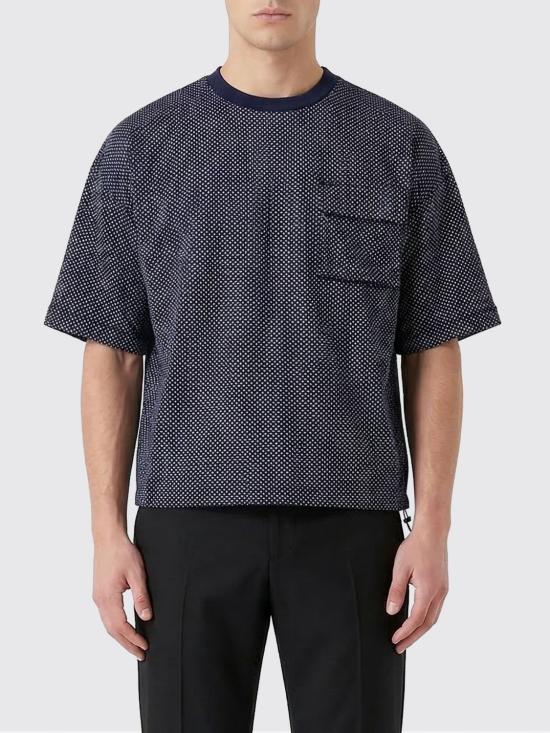 26SS 조르지오 아르마니 스웨터 GM003498TE20929 MB177 Navy - GIORGIO ARMANI