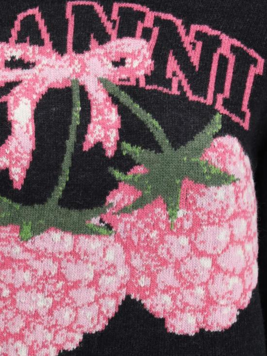 26SS 가니 스웨터 A1070276 252 Charcoal - GANNI