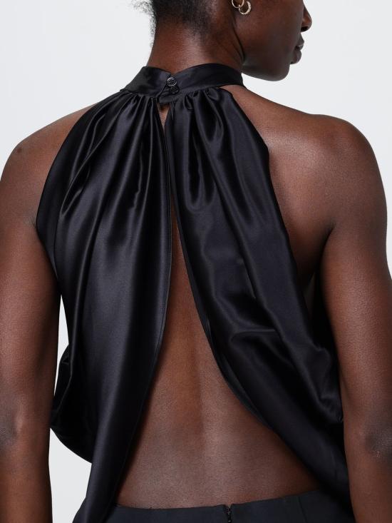 26SS 니나리찌 블라우스 26PCTO002SE1415 U9000 Black - NINA RICCI