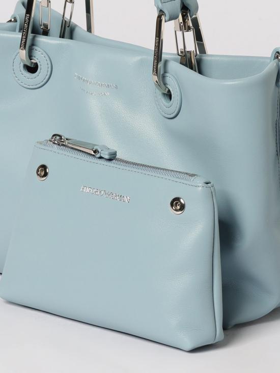 26SS 엠포리오 아르마니 토트백 EW000361AF18673 U9285 Gnawed Blue - EMPORIO ARMANI