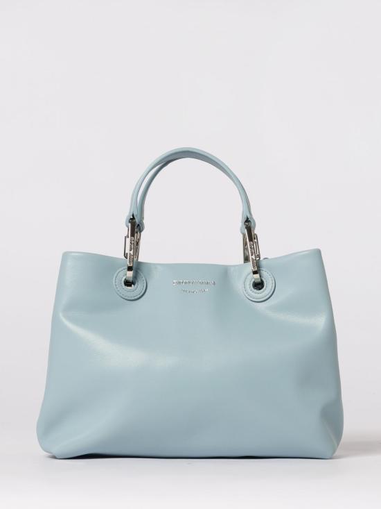 26SS 엠포리오 아르마니 토트백 EW000361AF18673 U9285 Gnawed Blue
