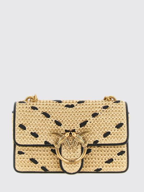 26SS 핑코 숄더백 104550A1RL HZ3Q Black