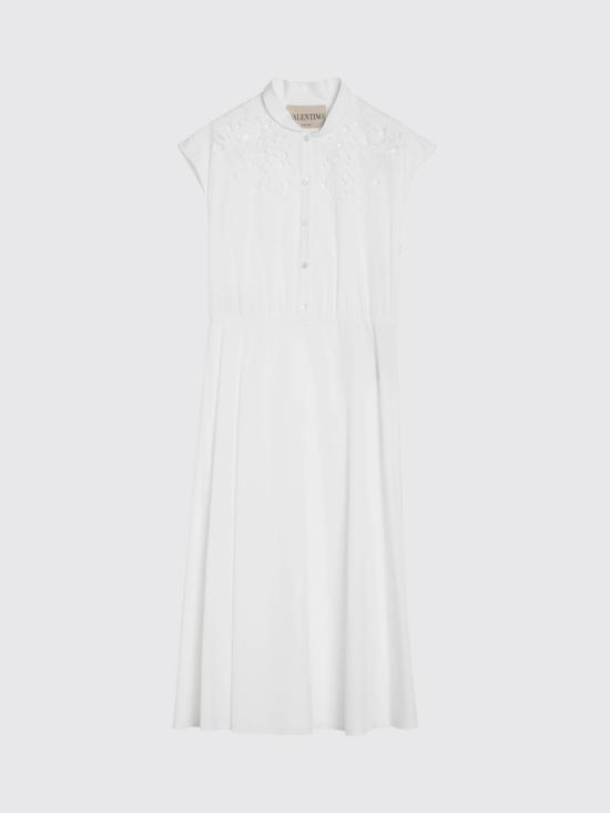 26SS 발렌티노 가라바니 롱 원피스 8B3VAJR59VN 0BO White - VALENTINO GARAVANI