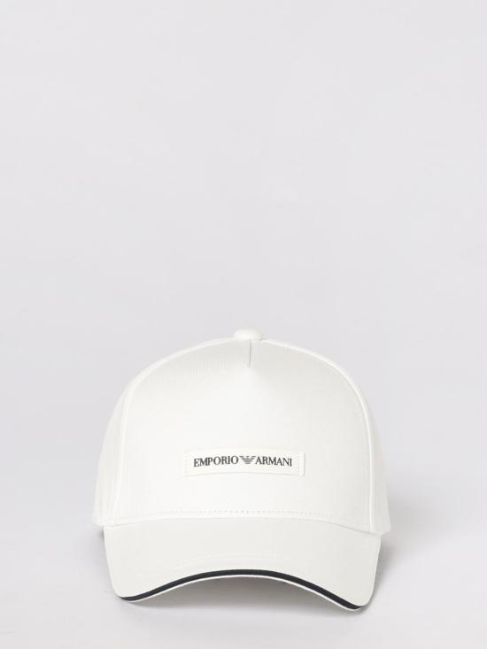 26SS 엠포리오 아르마니 모자 627921CC991 41510 White - EMPORIO ARMANI