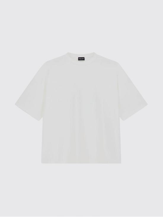 26SS 조르지오 아르마니 반팔 티셔츠 GM003398TE21047 U1060 White