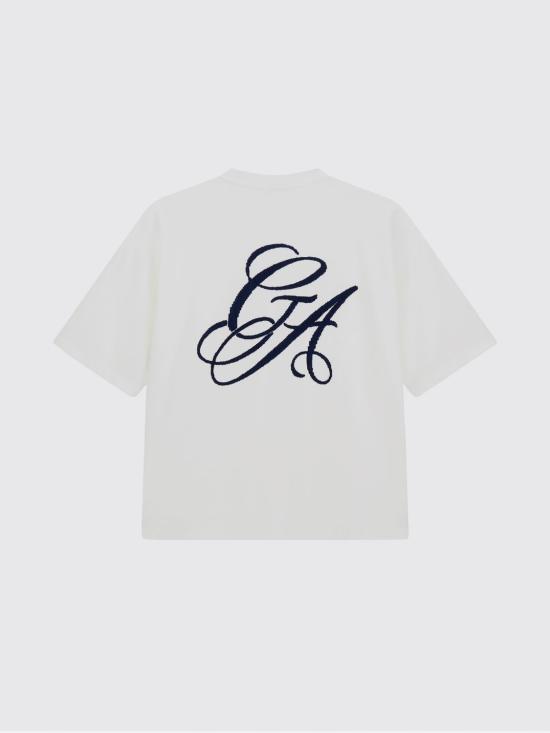 26SS 조르지오 아르마니 반팔 티셔츠 GM003398TE21047 U1060 White - GIORGIO ARMANI