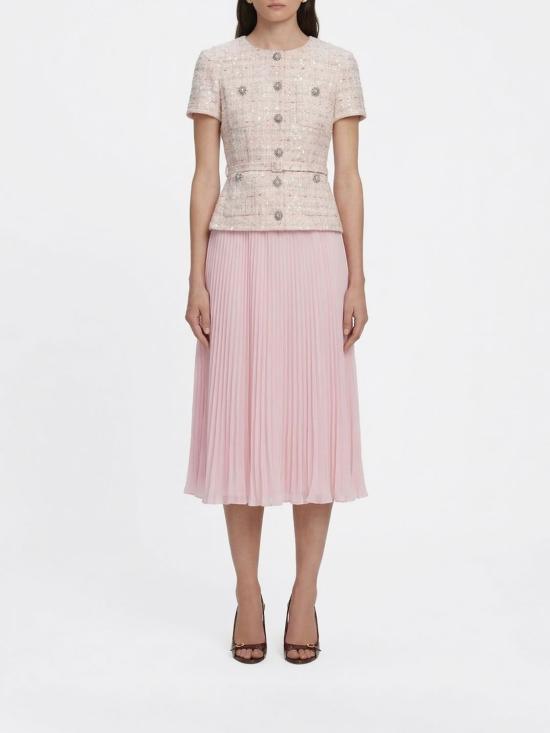 26SS 셀프 포트레이트 롱 원피스 SS26164MP PINK Blush Pink