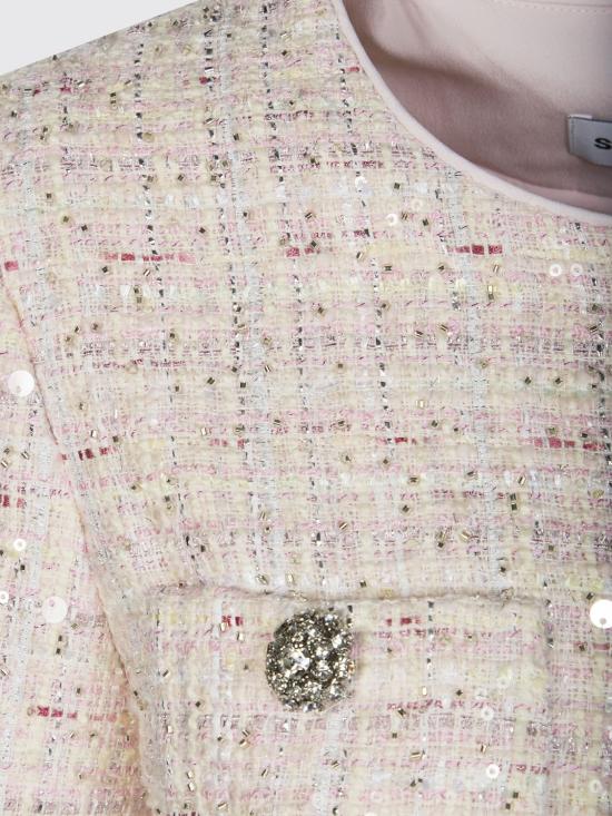 26SS 셀프 포트레이트 롱 원피스 SS26164MP PINK Blush Pink - SELF PORTRAIT