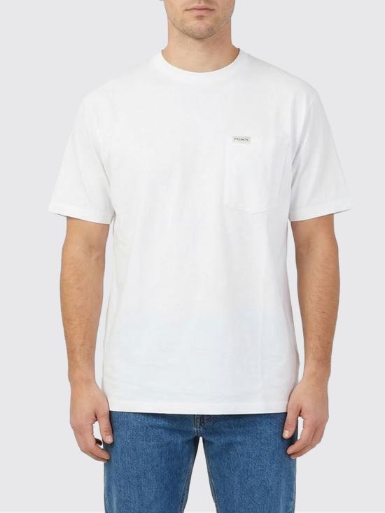 26SS 필슨 반팔 티셔츠 FMTEE0136K0261 129 White
