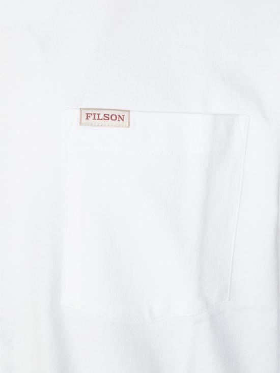 26SS 필슨 반팔 티셔츠 FMTEE0136K0261 129 White - FILSON