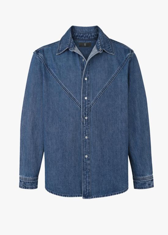  TT Studios 데님 셔츠 Tt 스튜디오 어셔 셔츠 메인 스트리트