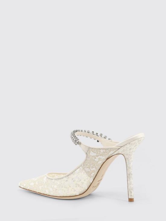 26SS 지미추 힐/펌프스 BING100GJD SILVER White - JIMMY CHOO