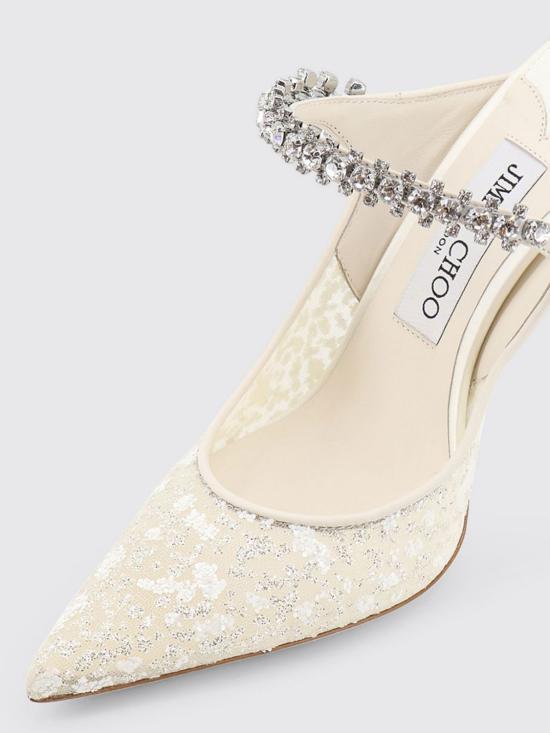 26SS 지미추 힐/펌프스 BING100GJD SILVER White - JIMMY CHOO
