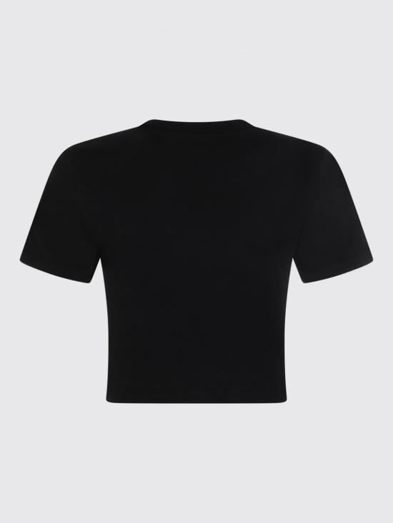 26SS 피오루찌 반팔 티셔츠 W02FPTSH094CJ03 BK01 Black 1 - FIORUCCI