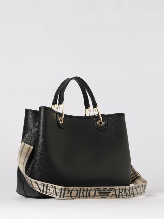 26SS 엠포리오 아르마니 MYEA 미디엄 쇼퍼백 EW000360AF12103 MC032 Black - EMPORIO ARMANI