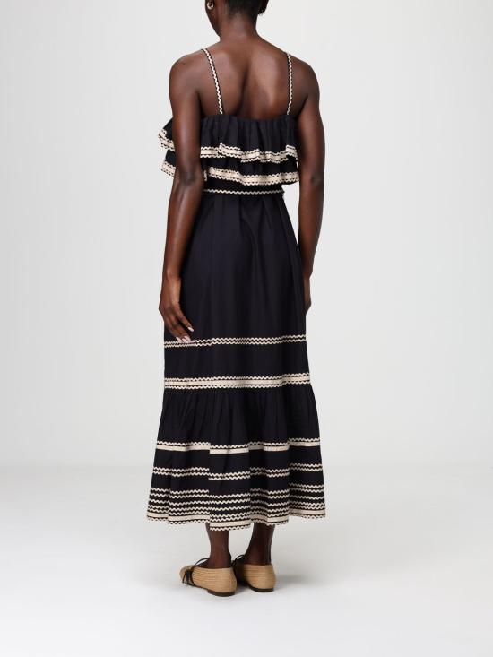 26SS 울라 존슨 롱 원피스 PS260118 NOI Black - ULLA JOHNSON