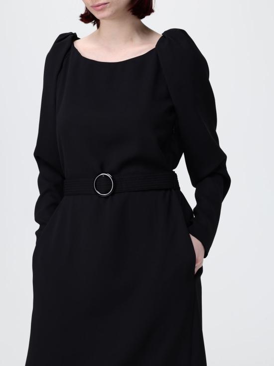 26SS 엠포리오 아르마니 롱 원피스 EW003459AF12696 UC001 Black - EMPORIO ARMANI