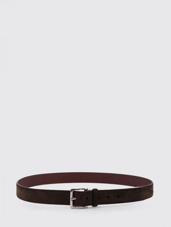 26SS 오르치아니 가죽 벨트 U08211AMF T MORO Brown