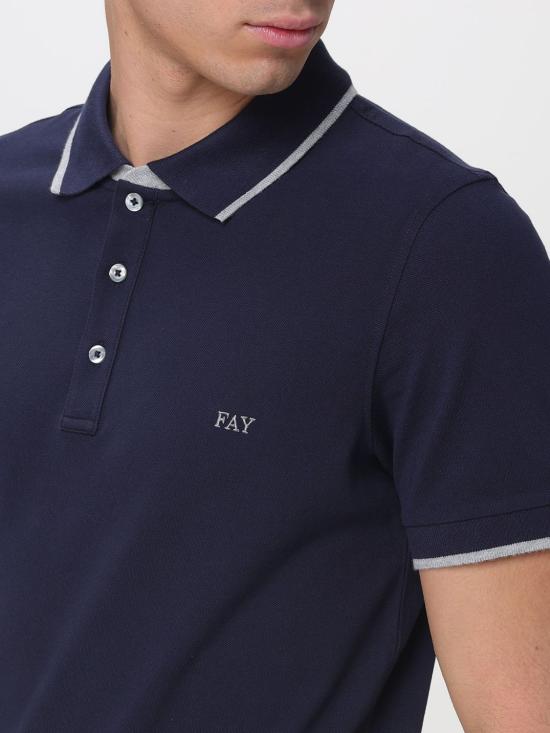 26SS 페이 폴로 티셔츠 NPMB252140STDW U806 Blue - FAY