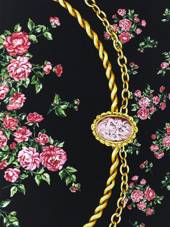 26SS 돌체앤가바나 머플러/스카프 FN090RGDDLM HN5XP Black - DOLCE & GABBANA