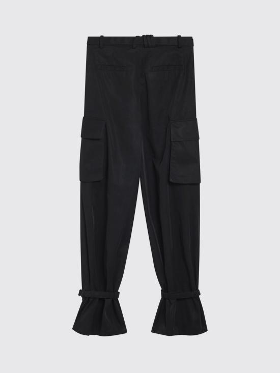 26SS 디 아티코 스트레이트 팬츠 260WCP00283PLL001AA 100 Black - THE ATTICO