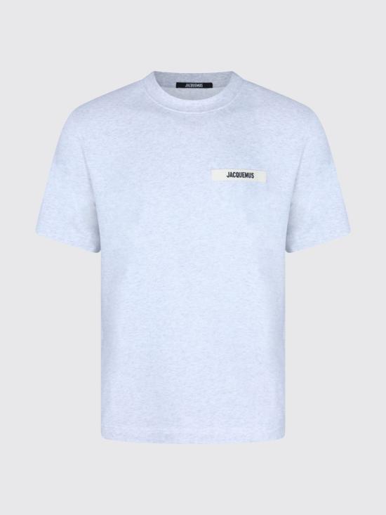 26SS 자크뮈스 반팔 티셔츠 25HTSM00133AJ00226 950 Grey - JACQUEMUS