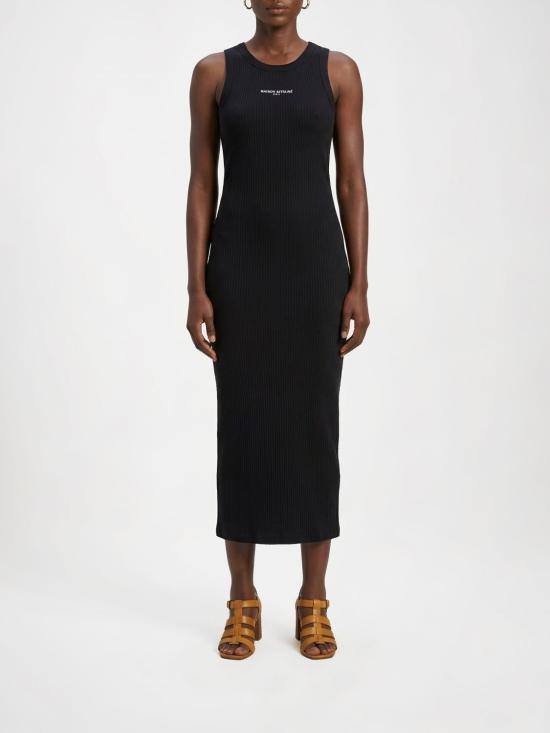 26SS 메종키츠네 롱 원피스 QW01650KA0033 P199 Black