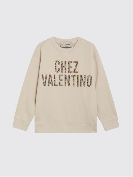 26SS 발렌티노 가라바니 스웨터 8B3MF25FA4T ET5 Beige - VALENTINO GARAVANI