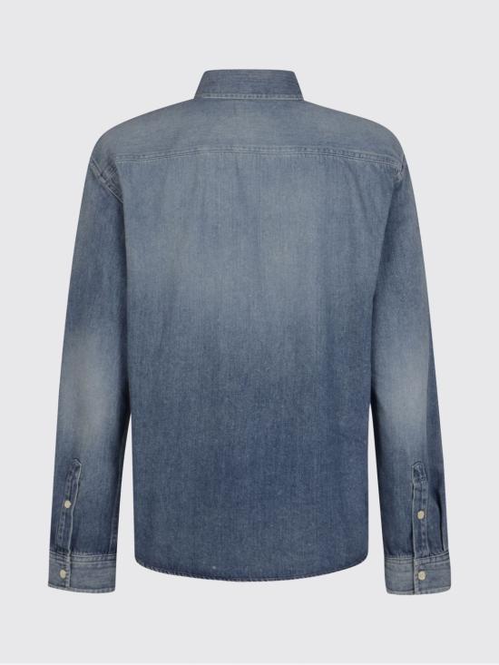 26SS 생로랑 셔츠 862246Y29YA 4428 Blue - SAINT LAURENT