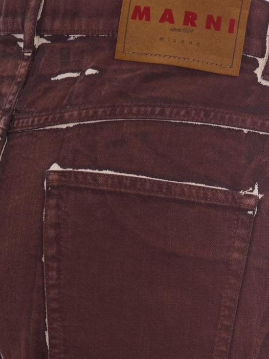 26SS 마르니 팬츠 PUJU0320A1USCY64 PRM37 Brown - MARNI