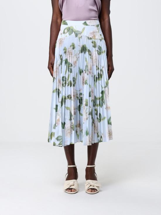 26SS 안토니오 마라스 롱 스커트 MGOM273 CE7VE Gnawed Blue