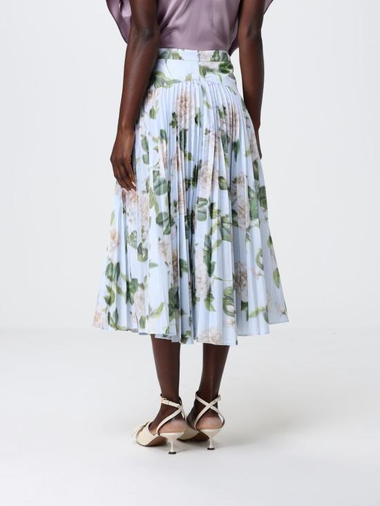 26SS 안토니오 마라스 롱 스커트 MGOM273 CE7VE Gnawed Blue - ANTONIO MARRAS