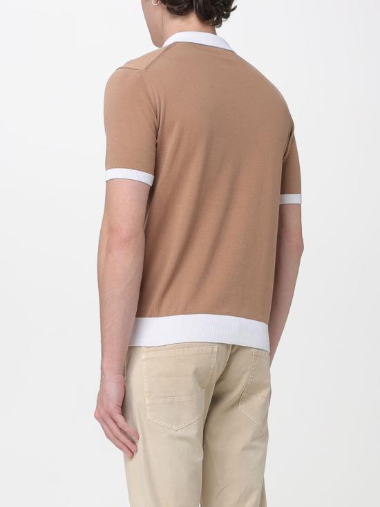 26SS 페트레이 폴로 티셔츠 PEU583399012433 466 Camel - PEUTEREY