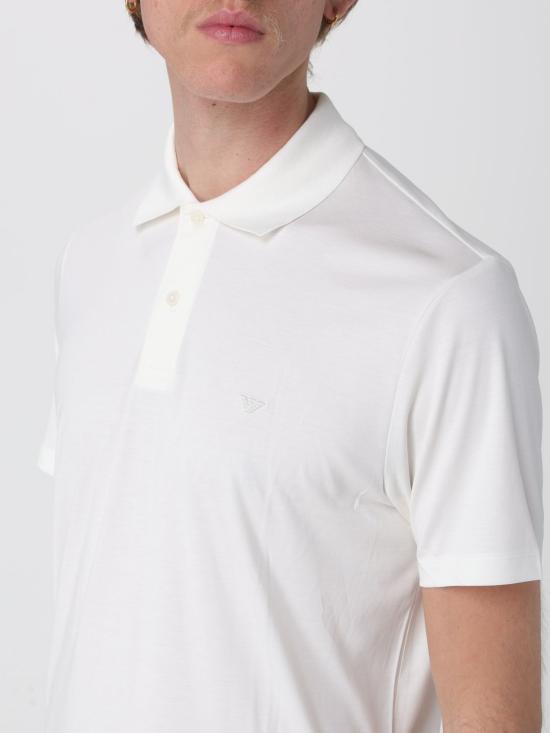 26SS 엠포리오 아르마니 폴로 티셔츠 EM004526AF13721 U0003 White - EMPORIO ARMANI