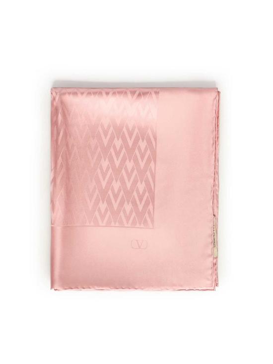  발렌티노 가라바니 머플러/스카프 실크 스카프 핑크