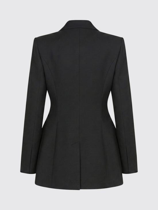 26SS 발렌시아가 아워글래스 자켓 571278TYI20 1000 Black - BALENCIAGA