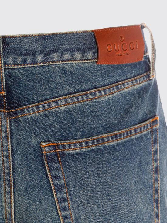26SS 구찌 데님 팬츠 864707XDDFW 4011 Blue - GUCCI