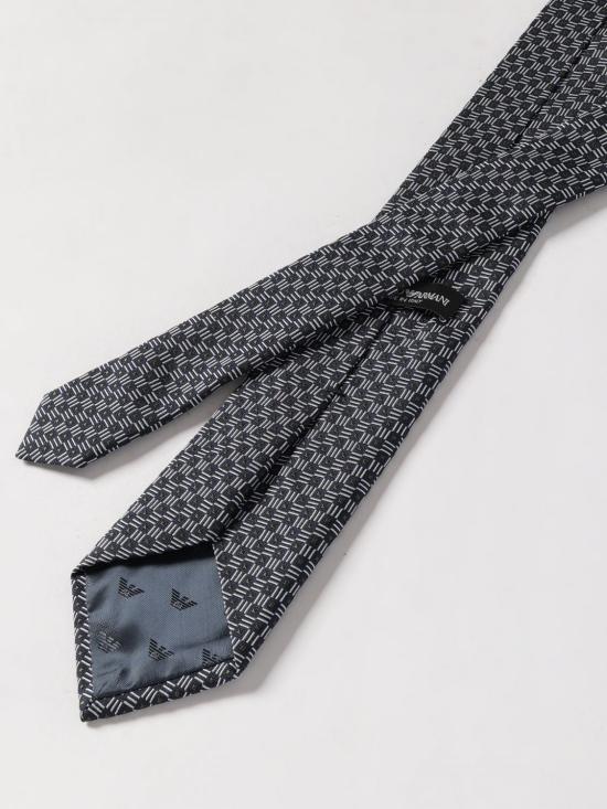 26SS 엠포리오 아르마니 넥타이 EM001344TE19708 FB172 Navy - EMPORIO ARMANI