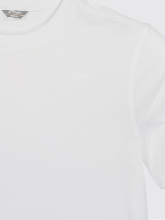 26SS 까웨 반팔 티셔츠 K81489W 001 White - K-WAY