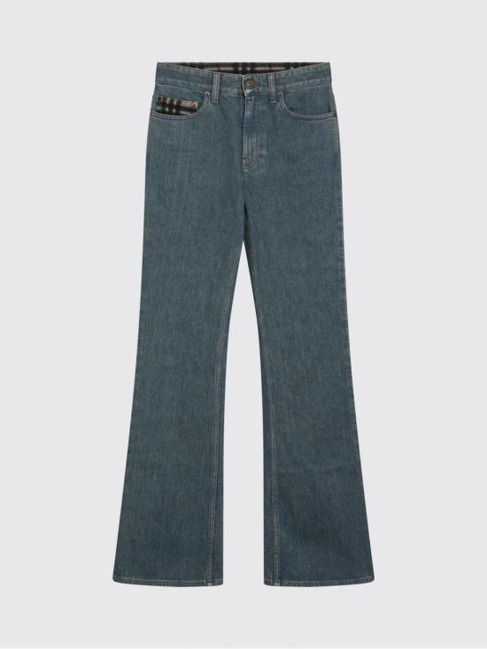 26SS 버버리 스트레치 데님 진 8118501 Blue - BURBERRY