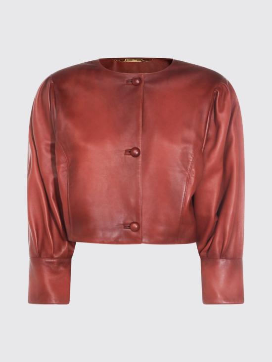 26SS 끌로에 자켓 CH26SCV97201 642 Brown - CHLOE