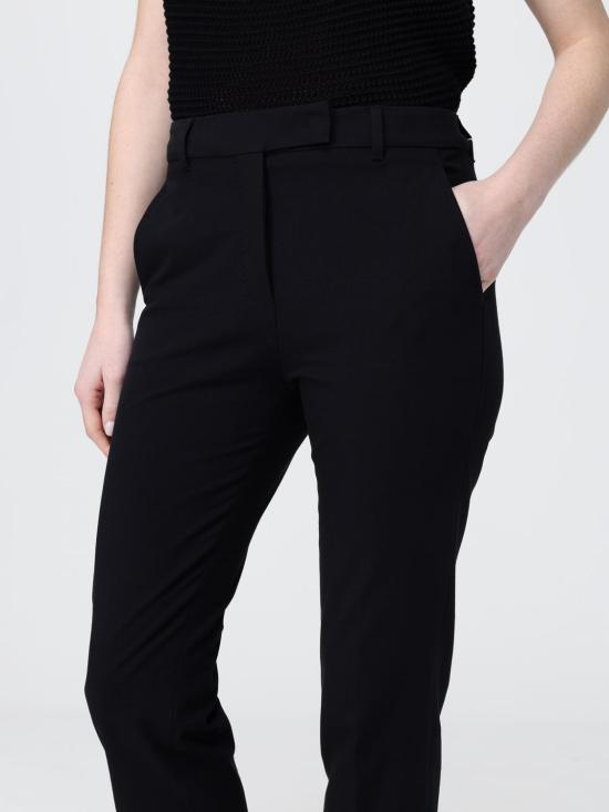26SS 인코텍스 스트레이트 팬츠 173868D6584 990 Black - INCOTEX
