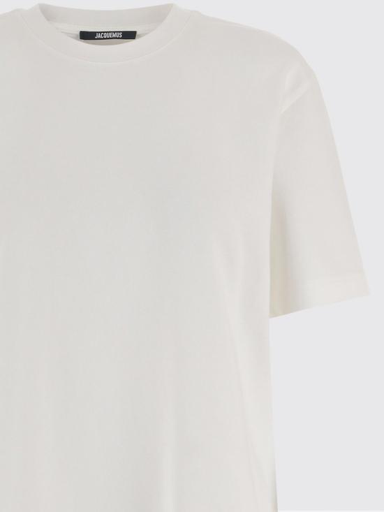 26SS 자크뮈스 반팔 티셔츠 TSM00628AJ00226 1OE White - JACQUEMUS
