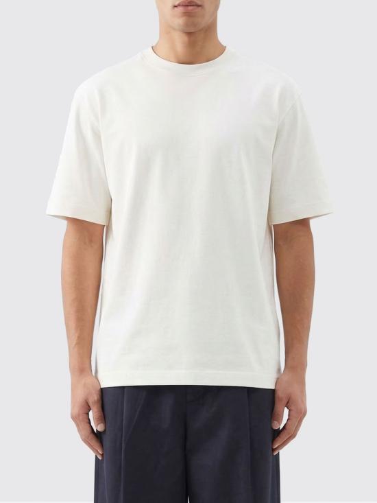 26SS 자크뮈스 반팔 티셔츠 TSM00628AJ00226 1OE White - JACQUEMUS