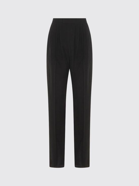 26SS 생로랑 스트레이트 팬츠 856580Y6J78 1000 Black - SAINT LAURENT